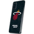 NBA Miami Heat Black Partial Logo Galaxy S20 Plus Skin